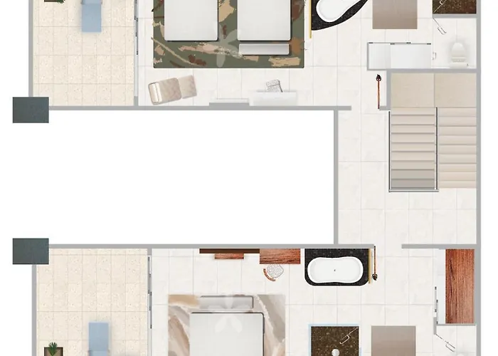 Residential Retreat 3 Bedroom Loft Garza Blanca &