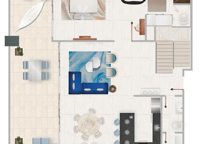 Residential Retreat 3 Bedroom Loft Garza Blanca & Apartment